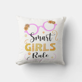 Smart Girls Rule Kissen