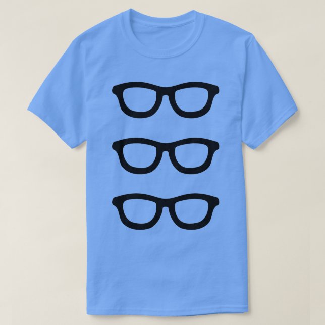 Smart Glasses Muster T-Shirt (Design vorne)