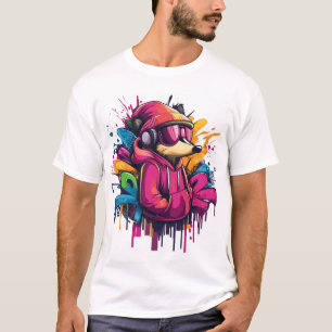 Smart Maus Grafik T-Shirt