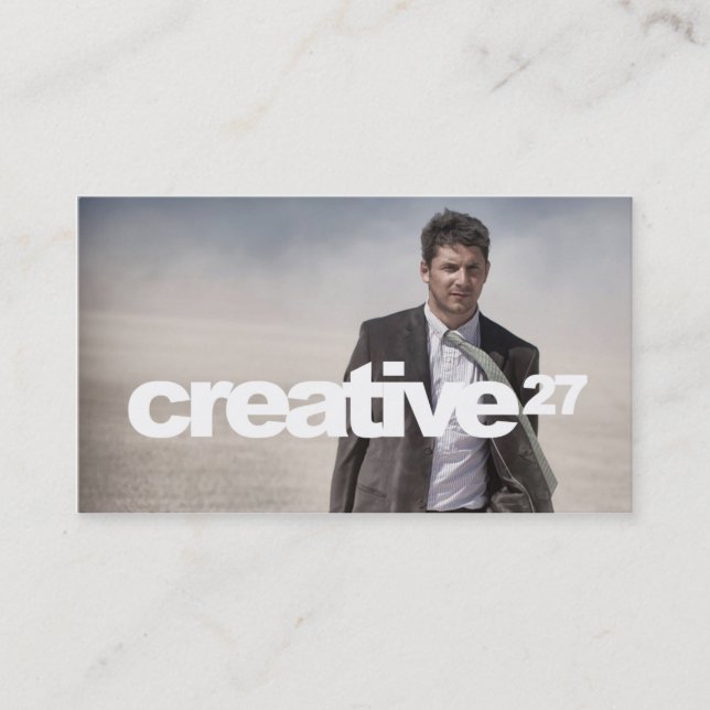 Smart minimal visitenkarte (Vorderseite)