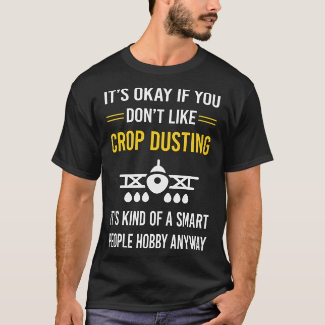 Smart People Crop Duster T-Shirt (Vorderseite)