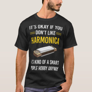Smart People Harmonica Mundorgel T-Shirt