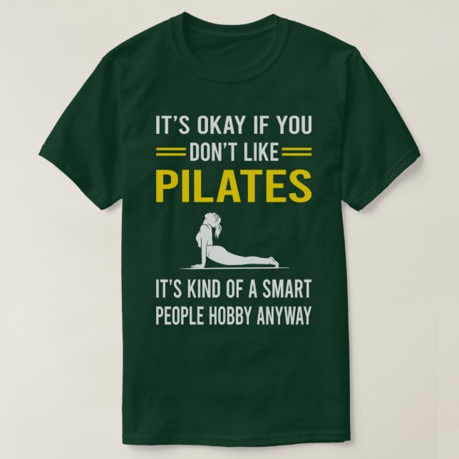 Smart People Hobby Pilates T-Shirt (Design vorne)