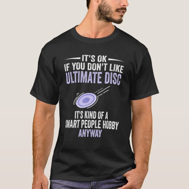 Smart People Hobby Ultimate Disk Ultimate Frisbee T-Shirt (Vorderseite)