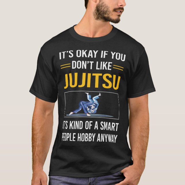Smart People Jujitsu Ju Jitsu Jiujitsu Jiu Jitsu T-Shirt (Vorderseite)