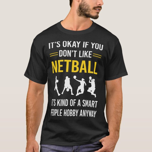 Smart People Netball T-Shirt (Vorderseite)