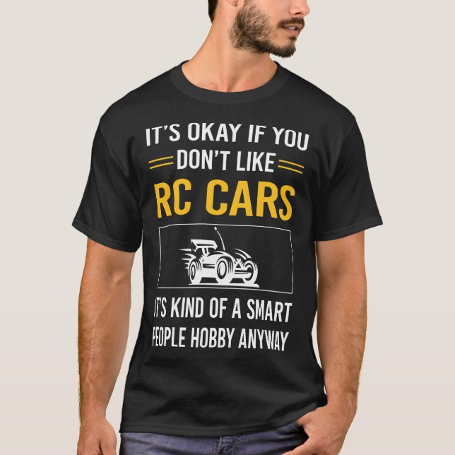 Smart People RC Car Cars T-Shirt (Vorderseite)