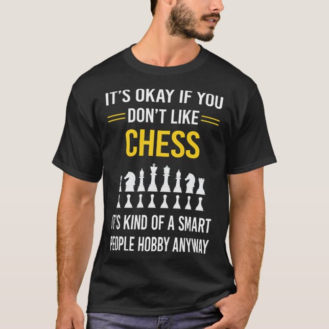 Smart People Schach T-Shirt (Vorderseite)