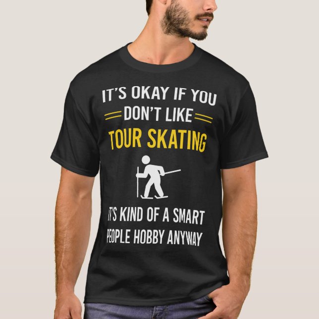 Smart People Tour Skaten T-Shirt (Vorderseite)