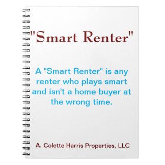 Smart Renter - Design 2 Notebook Notizblock
