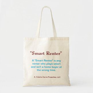 Smart Renter-Tasche - Design 2 Totbeutel Tragetasche