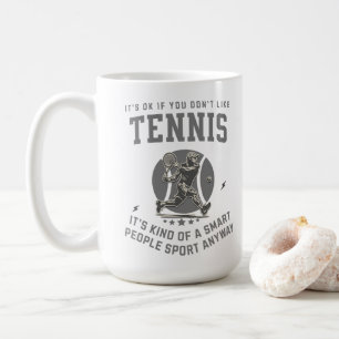Smart Retro Tennis Sport Kaffeetasse
