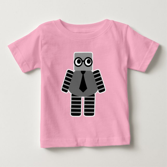 Smart Robot Baby T-shirt (Vorderseite)