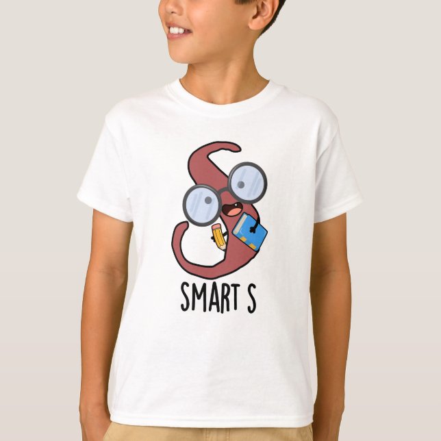 Smart S Funny Alphabet Pub T-Shirt (Vorderseite)