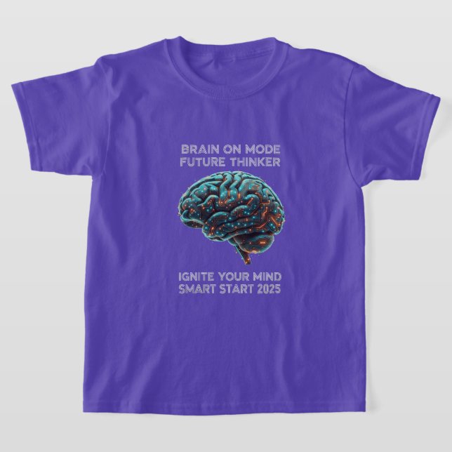 Smart Start 2025 "Entfache deinen Geist" Kindersch T-Shirt (Ablage )