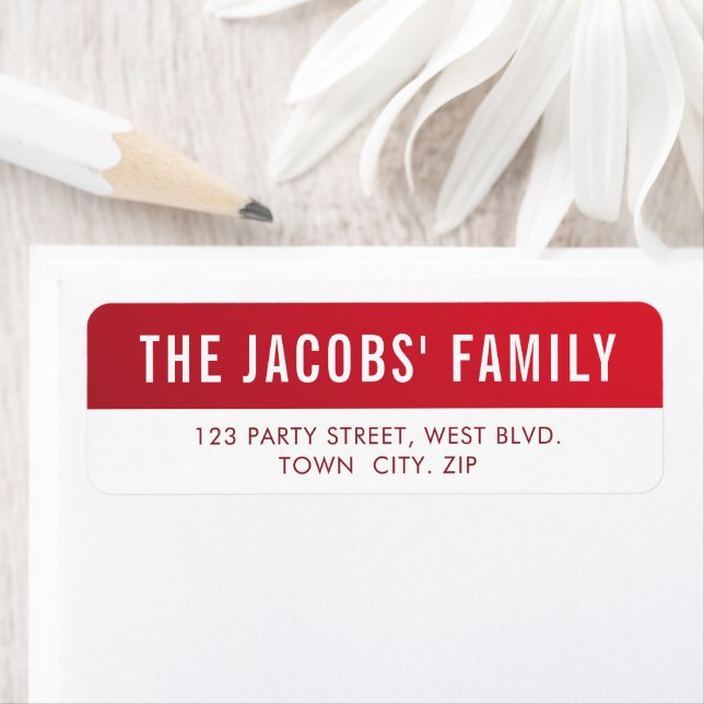 SMART-Stilvoll moderne Orange roten Bordeaux-Farbv (Insitu)