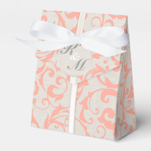 SmartElegance Coral-Gastgeschenk Hochzeit-Felder Geschenkschachtel