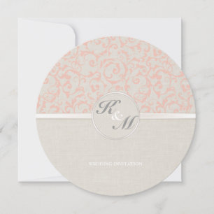 SmartElegance Coral Wedding Einladung