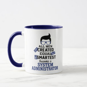 Smarteste Men werden zum Systemadministrator Tasse