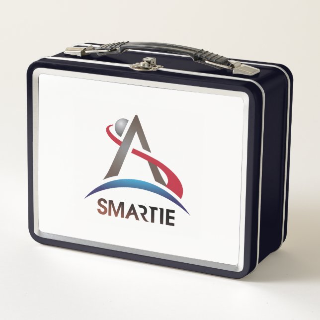Smartie Artemis Logo Metall Brotdose (Vorderseite)