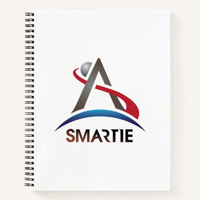 Smartie Artemis Logo Notizbuch (Vorderseite)