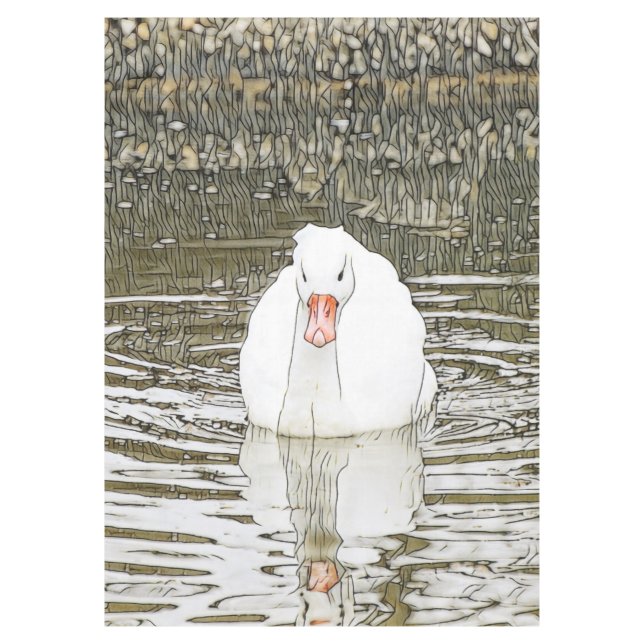 SmartMix Animal - Swan Tischdecke (Vorderseite)