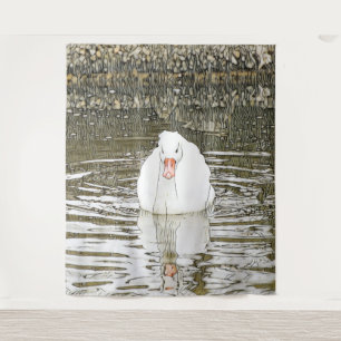 SmartMix Animal - Swan Wandteppich