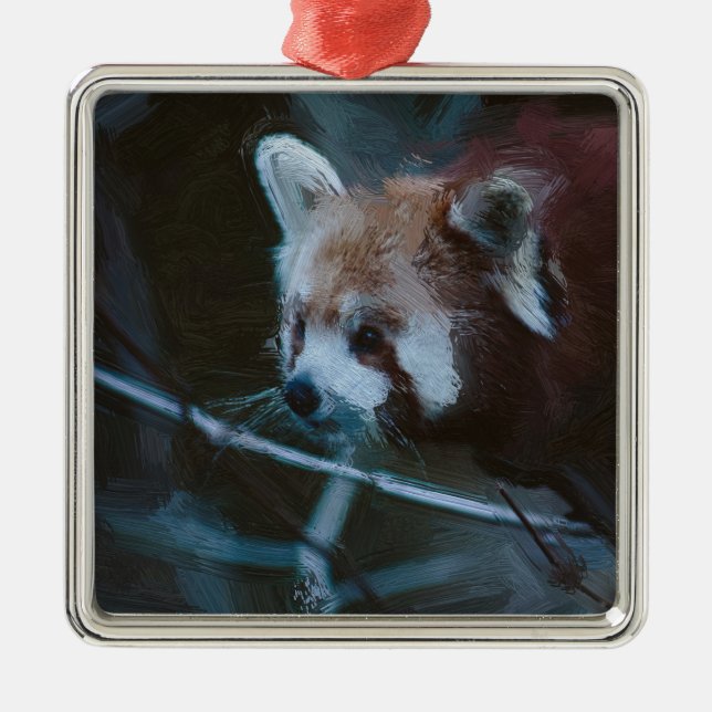 SmartMix Red Panda 1220 Ornament Aus Metall (Vorne)