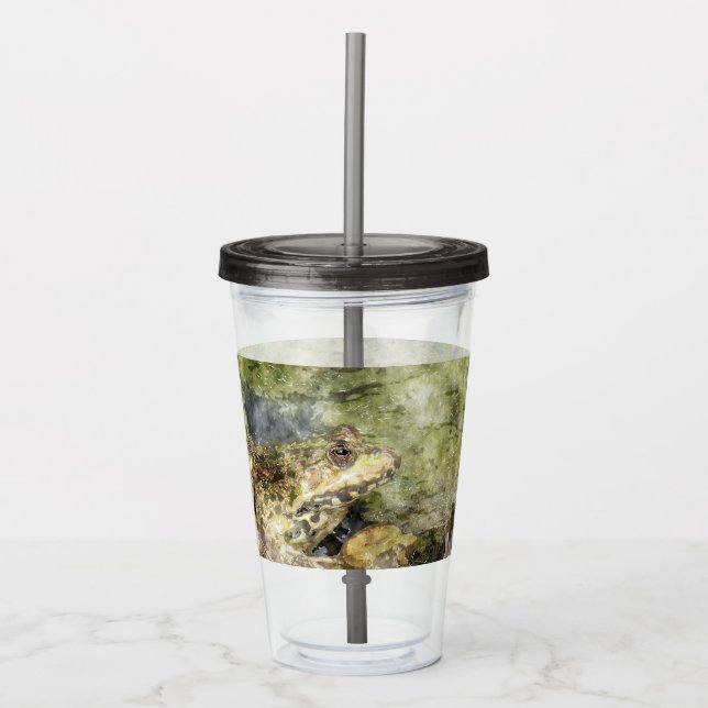 SmartMix-Tierfrosch Acryltrinkbecher (Vorderseite)