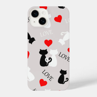 Smartphone case with cats iPhone 14 hülle