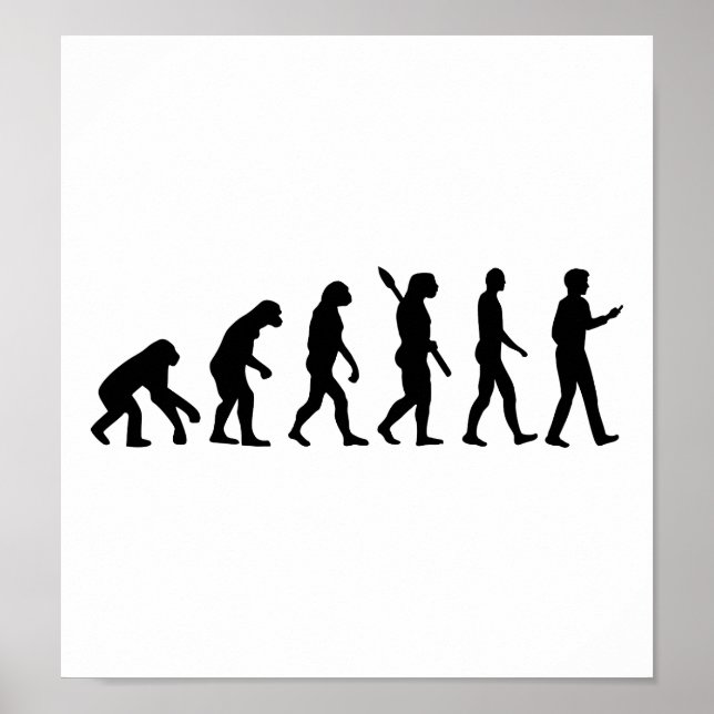 Smartphone-Evolution Poster (Vorne)
