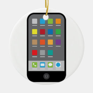 Smartphone Keramik Ornament