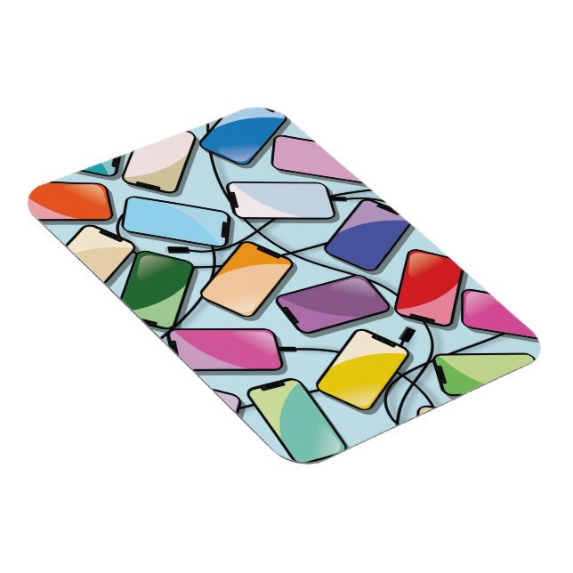 Smartphones mit einer Note Magnet (Rechte Seite)