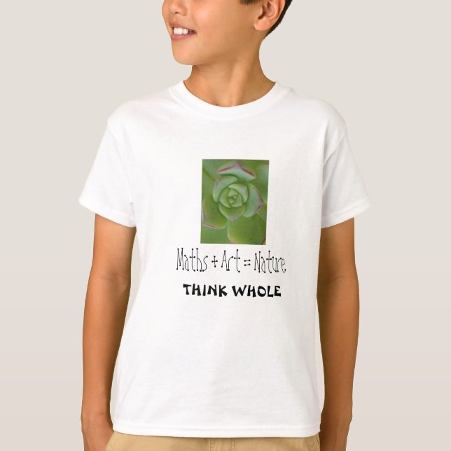 Smarturt-Shirt-Maths&ArtsisNature T-Shirt (Vorderseite)