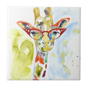 Smarty-Hosen Giraffe Fliese