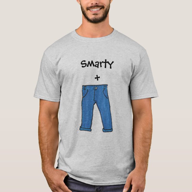 Smarty keucht T - Shirt (Vorderseite)