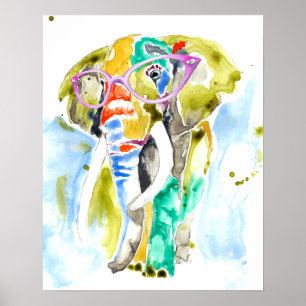 Smarty-Pants-Elefant Poster