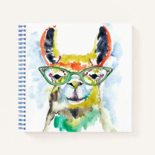 Smarty-Pants Llama Notizbuch
