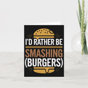 Smash Burger Lover gegrillter Cheeseburger Flat To Karte