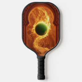 Smash in Marokko - Pickleball Energy Art Print Pickleball Schläger