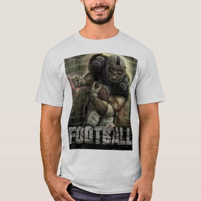 Smash-Mouth-Fußball T-Shirt (Vorderseite)