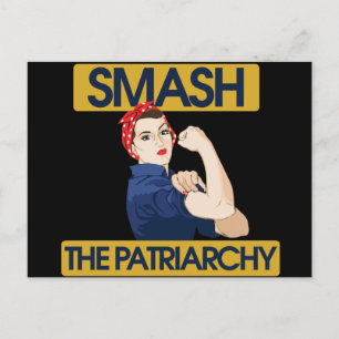 Smash the Patriarchy Postkarte