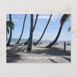 Smathers Beach, Key West, Florida Postkarte