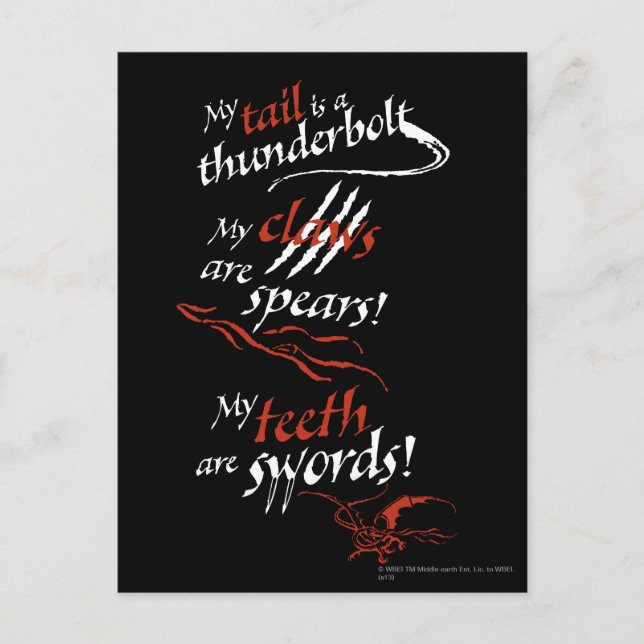 SMAUG™ Intro Postkarte (Vorderseite)