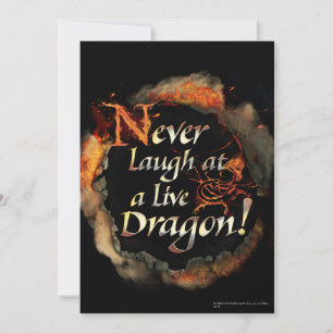 SMAUG™ - Logo-Grafik niemals lachen