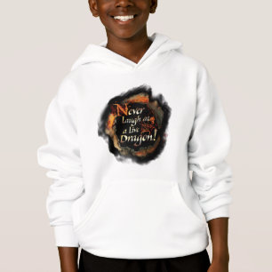 SMAUG™ - Logo-Grafik niemals lachen Hoodie