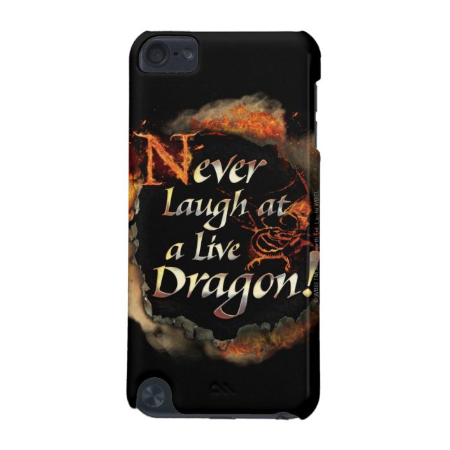 SMAUG™ - Logo-Grafik niemals lachen iPod Touch 5G Hülle (Rückseite)