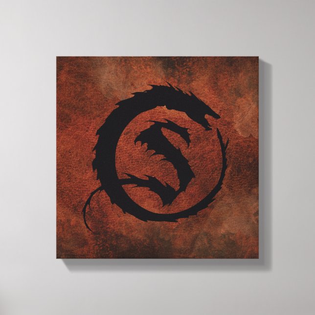 SMAUG™ Logo Leinwanddruck (Vorderseite)