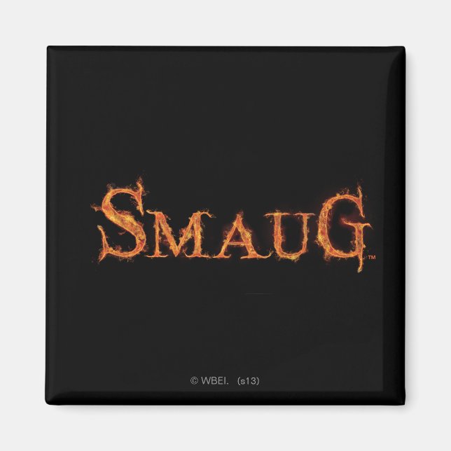SMAUG™ Name Graphic Magnet (Vorne)