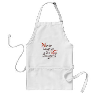 SMAUG™ - Never Laugh At A Live Dragon Schürze